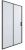 Душевая дверь Timo TD-120/03C-6 120x195, профиль черный