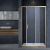 Душевая дверь Vincea Alpha VDS-3AL120CLG 120x195, профиль брашированное золото