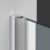 Душевая дверь Vincea Alpha VDP-3AL700CLB 70x195, профиль черный
