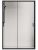 Душевая дверь Vincea City VDS-5CT120CLB 120x195, профиль черный