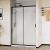 Душевая дверь Vincea City VDS-5CT120CLB 120x195, профиль черный