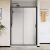 Душевая дверь Vincea City VDS-5CT110CLB 110x195, профиль черный