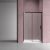Душевая дверь Vincea Dice VDS-4D150CLB 150x200, профиль черный
