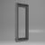 Душевая дверь Vincea Dice VDS-4D120CLGM 120x200, профиль вороненая сталь