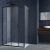 Душевой уголок Vincea Alpha VSR-3AL9012CLB 120x90, профиль черный