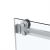 Душевой уголок Vincea Como Soft VSR-1CS8014CL 140x80, профиль хром