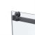 Душевой уголок Vincea Como Soft VSR-1CS9012CLGM 120x90, профиль вороненая сталь
