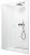 Душевая дверь Wasserkraft Lippe 45S45 160x190, профиль хром