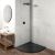Душевой поддон Vincea VST-4SQ9090A 90x90 из искусственного камня, антрацит