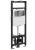 Инсталляция для унитаза Wasserkraft Alme 15TLT.010.ME.PB03 с кнопкой
