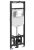 Инсталляция для унитаза Wasserkraft Alme 15TLT.010.ME.CH01 с кнопкой