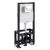 Инсталляция для унитаза Wasserkraft Dill 61TLT.010.ME.BN02 с кнопкой