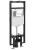 Инсталляция для унитаза Wasserkraft Dinkel 58TLT.010.ME.BN02 с кнопкой