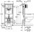Схема инсталляции Grohe Solido 38811KF0 с кнопкой