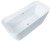 Схема акриловой ванны Allen Brau Infinity 2 170x80 2.21002.21, отлельностоящая