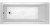 Акриловая ванна C-Bath Semela 170x75 CBQ014001, прямоугольная