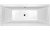 Акриловая ванна C-Bath Poseidon 170x75 CBQ008001, прямоугольная