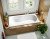 Акриловая ванна C-Bath Vesta 150x70 CBQ005003, прямоугольная