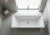 Акриловая ванна C-Bath Poseidon 180x80 CBQ008002, прямоугольная