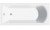 Акриловая ванна C-Bath Selena 180x80 CBQ007004, прямоугольная
