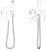 Схема гигиенического душа Wonzon&Woghand Fit WW-88829009-BG со смесителем, брашированное золото