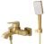 Смеситель для ванны с душем Wonzon&Woghand Flex WW-88037072-BG, брашированное золото