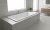 Акриловая ванна C-Bath Semela 180x80 CBQ014002, прямоугольная