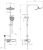 Схема душевой системы Wonzon&Woghand Muse Forte WW-B3580