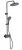 Душевая система Wonzon&Woghand Muse Corno WW-B3110-MB, черный матовый