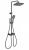 Душевая система Wonzon&Woghand Muse Corno WW-B3112-MB, черный матовый