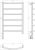 Схема полотенцесушителя Сунержа Галант 3.1 R 50x80