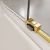 Душевая дверь Radaway Idea DWJ Gold 100 L, профиль золото