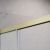 Душевая дверь Radaway Idea Brushed Gold DWD 150, профиль золото