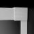 Душевая дверь Radaway Idea White DWD 190, профиль белый