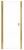 Душевая дверь Radaway Nes Brushed Gold DWJ I 80 L, профиль золото