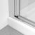 Душевой уголок Radaway Eos KDJ-B 80x100 R, профиль хром