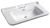 Раковина Kerasan Waldorf 4144K1bi/cr*3 120x55, белая