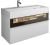 Тумба с раковиной Burgbad Yumo 100 SFMX102F3193C0001*1 подвесная