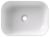 Накладная раковина Alice Unica 32190101 50x37, белая
