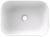 Накладная раковина Alice Unica 32190109 50x37, белая матовая