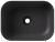 Накладная раковина Alice Unica 32190108 50x37, черная матовая