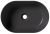 Накладная раковина Alice Unica 32120108 55x35, черная матовая