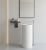 Напольная раковина Milldue Tube 2925.20*0 44x44 Bianco Opaco