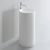 Напольная раковина Milldue Tube 2925.20*0 44x44 Bianco Opaco