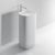 Напольная раковина Milldue Tube 4933.20*0 48x38 Bianco Opaco