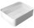 Подвесная раковина Abber Stein AS2626 50x40 из искусственного камня, белая