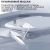 Подвесной электронный унитаз-биде ABBER Bequem AC1121S, белый