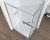 Душевой уголок Black&White S1180-1290N 120x90, профиль брашированный никель