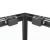 Душевой уголок Black&White S1220-9090GM 90x90, профиль оружейная сталь