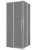 Душевой уголок Black&White S1220-9090N-GG 90x90, профиль никель, стекло графит